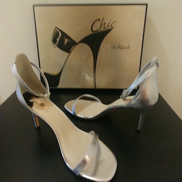 lost ink silver heels
